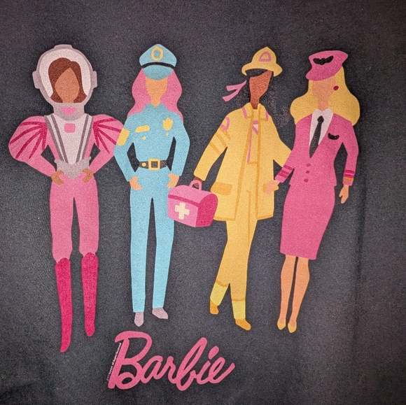Barbie 60th Anniversary Short Sleeve T-Shirt 100% Cotton Women's Size Large - Picture 3 of 5